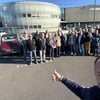 Le groupe chez VIT à Hautefond