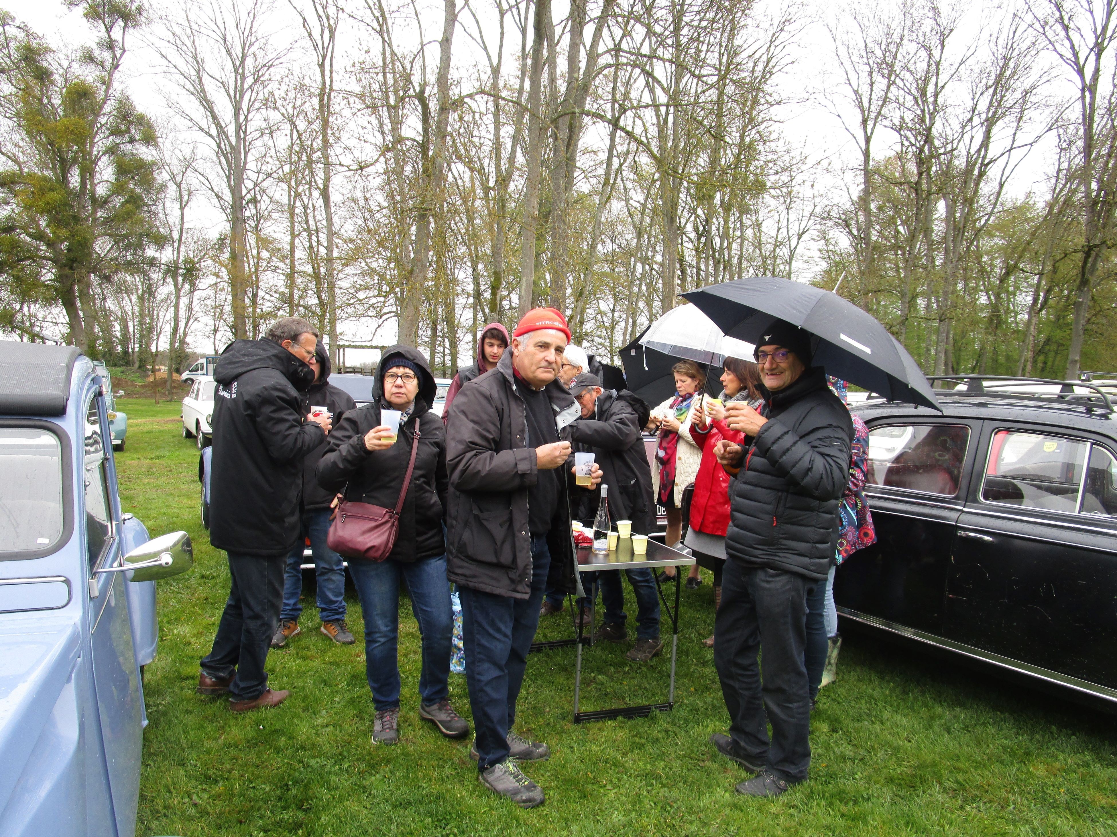 Même sous la pluie....Apéro