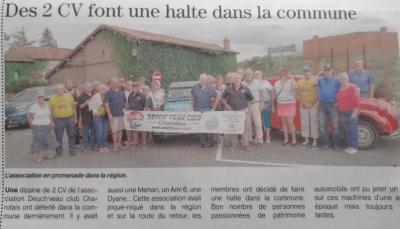 dans le journal