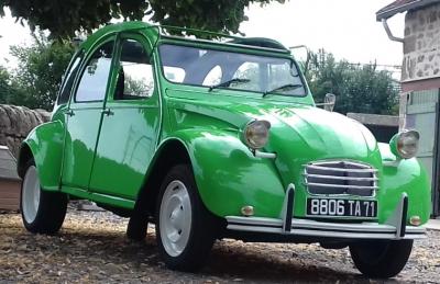 DELANGLE SEBASTIEN (2CV 6 SPÉCIAL 1987 PERSONNALISÉE)